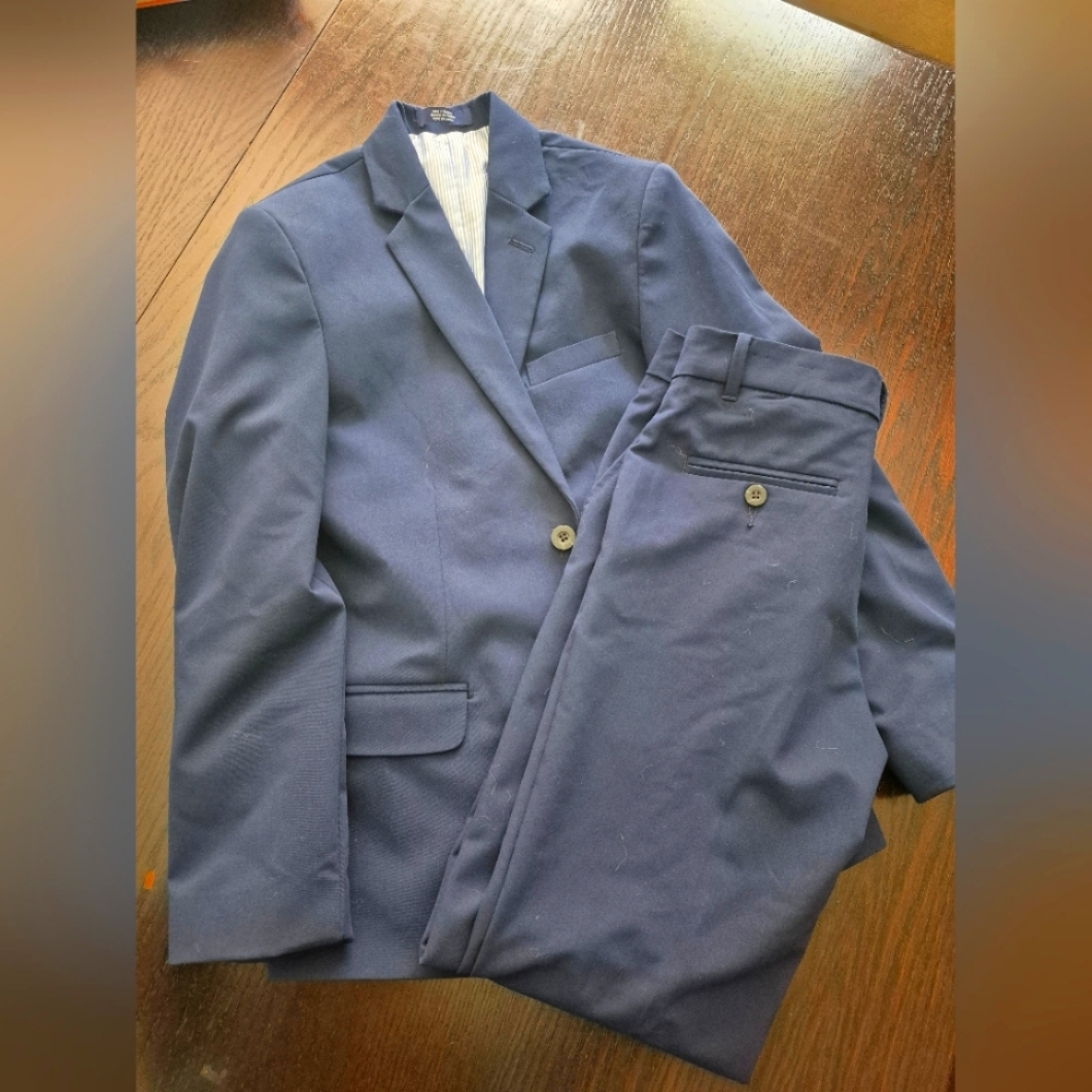 Classic Navy Boy's Suit